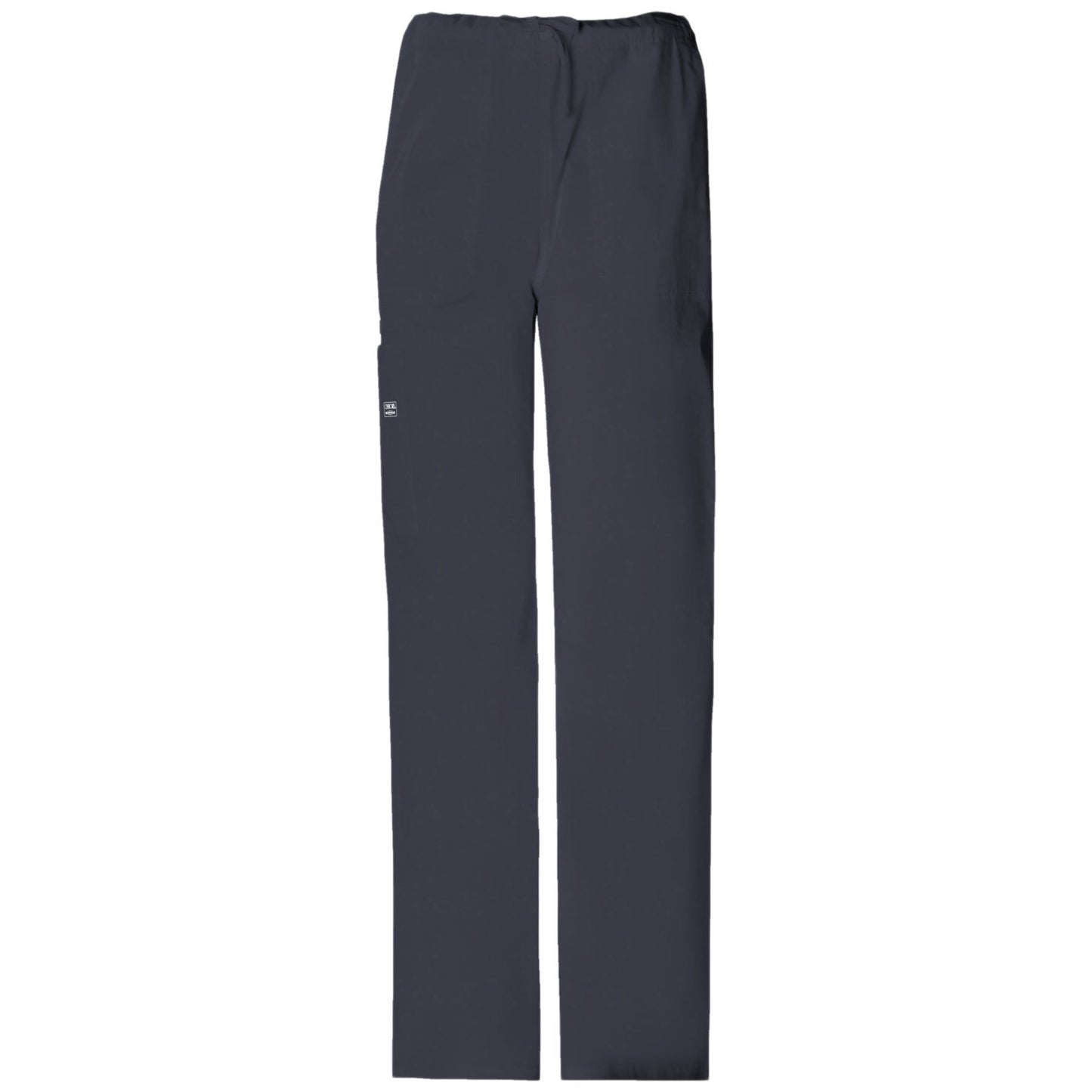 Cherokee Workwear Core Stretch 4043 Scrubs Pants Unisex Drawstring Cargo Pewter