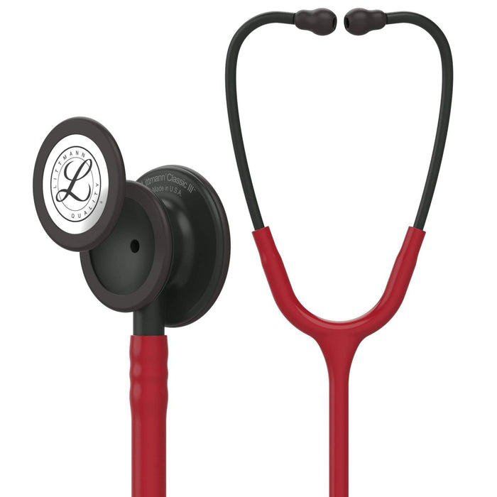 3M Littmann Classic Stethoscopes Burgundy/Black 3M Littmann Classic III Stethoscope