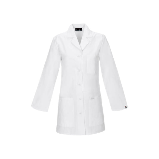  Cherokee Lab Coats Professional Whites with Certainty 32" Lab Coat White Lab Coats