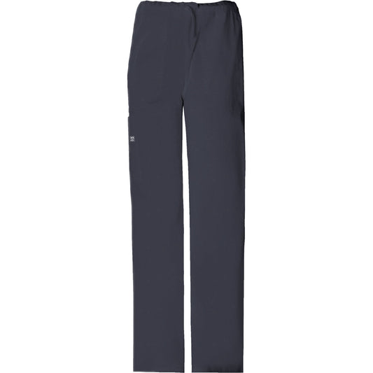 Cherokee Workwear Pant WW Core Stretch Unisex Unisex Drawstring Cargo Pant Pewter Pant