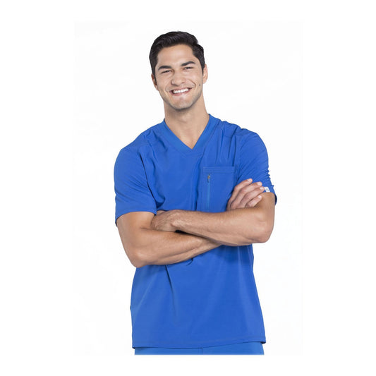 Cherokee Scrubs CK910A Infinity Men Top Mens Royal Top